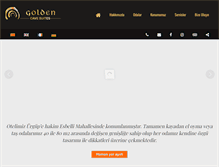 Tablet Screenshot of goldencavesuites.com